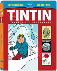 The Adventures of Tintin: The Calculus Affair / The Red Sea Sharks / Tintin  in Tibet (Blu-Ray)
